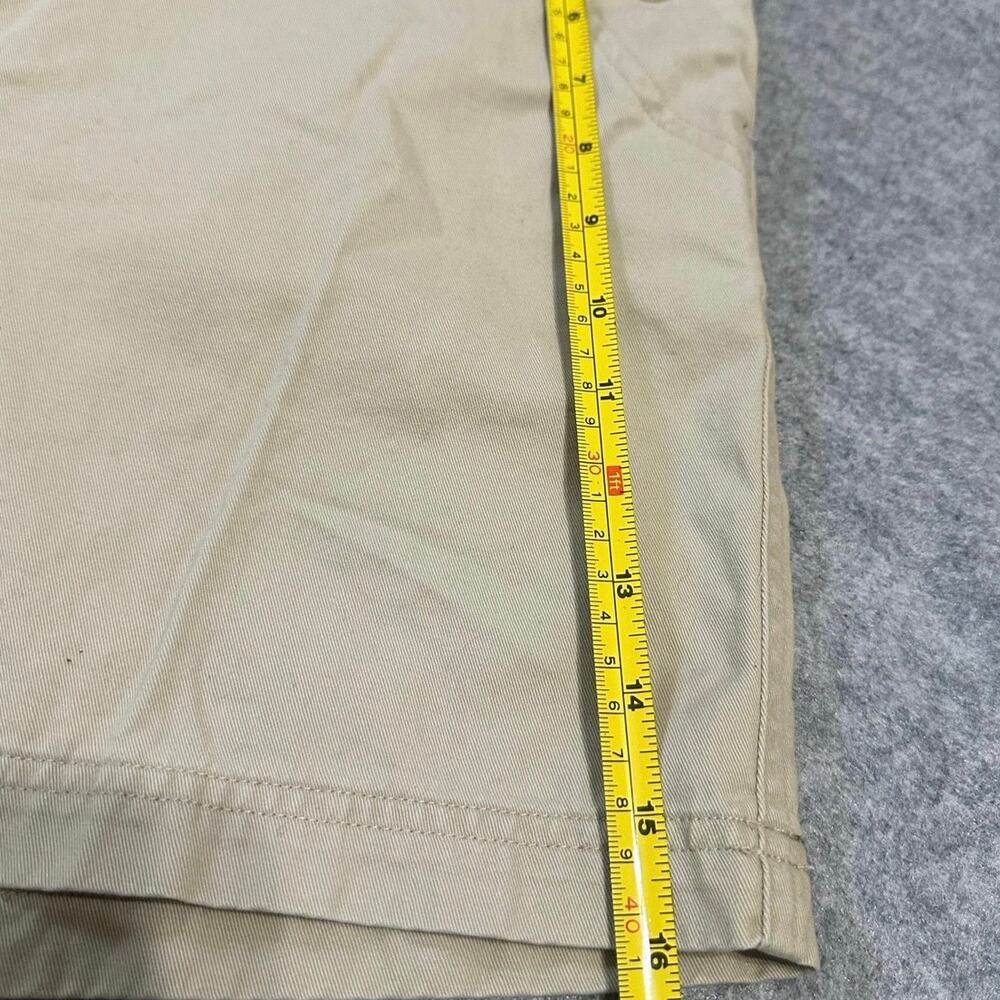 Lauren Ralph Lauren Womens Chino Khaki Shorts Size 10 100% Cotton - Picture 8 of 9